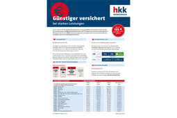 Kleine Ansicht des Infoblatts günstiger versichert.