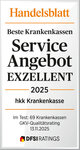 Siegel Handelsblatt Serviceangebot