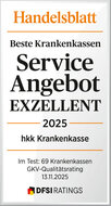 Siegel Handelsblatt Serviceangebot