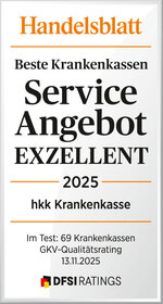 Siegel Handelsblatt Serviceangebot