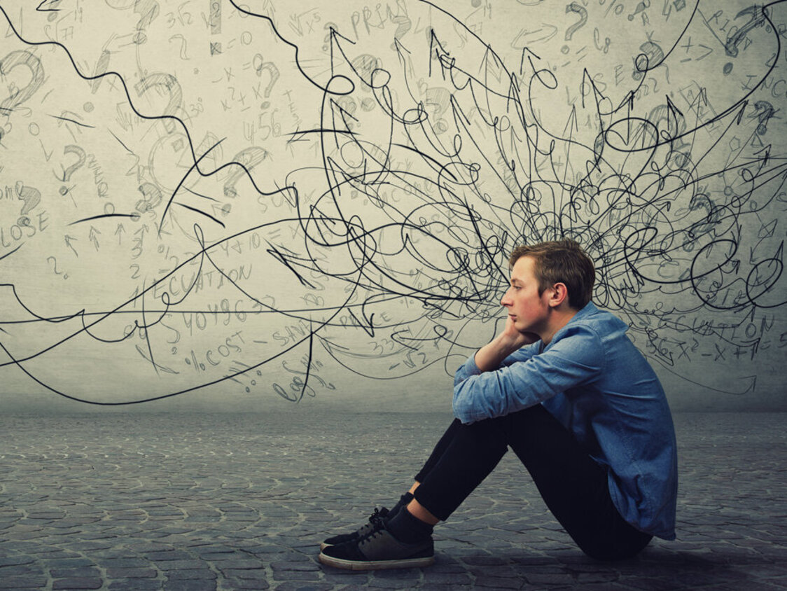 Upset,And,Tired,Boy,Teenager,Sitting,On,The,Floor,Keeps