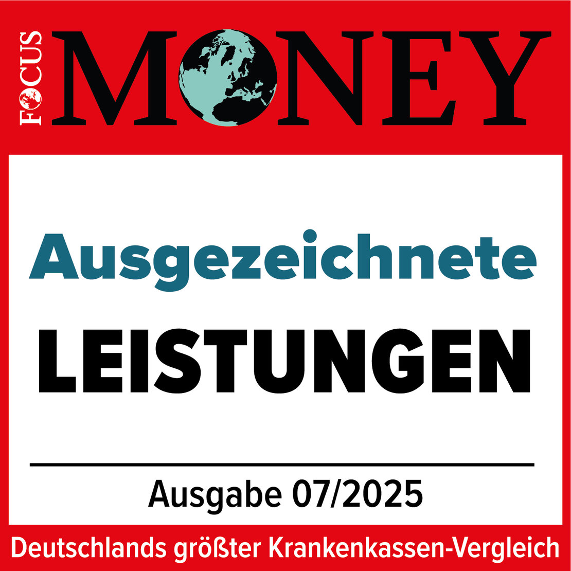 Focus Money Siegel "Ausgezeichnete Leistungen"