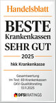 Siegel Handelsblatt Beste Krankenkasse