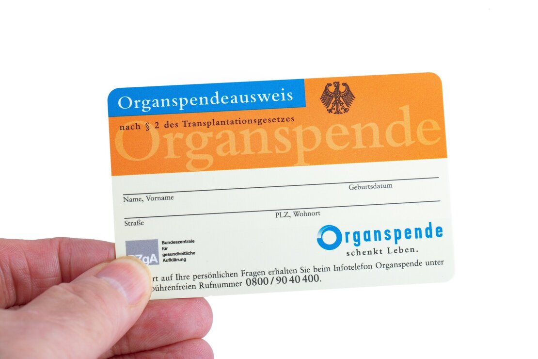 Organspendeausweis