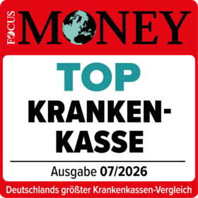 Focus Money Siegel Top Krankenkasse
