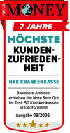 Focus Money Siegel Höchste Kundenzufriedenheit - zu den Testergebnissen
